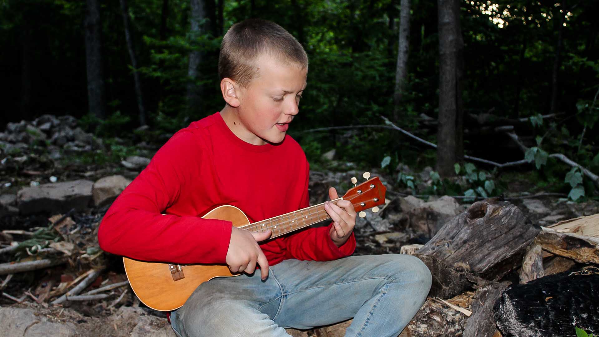 Boys at Ozark Wilderness Boys Camp
